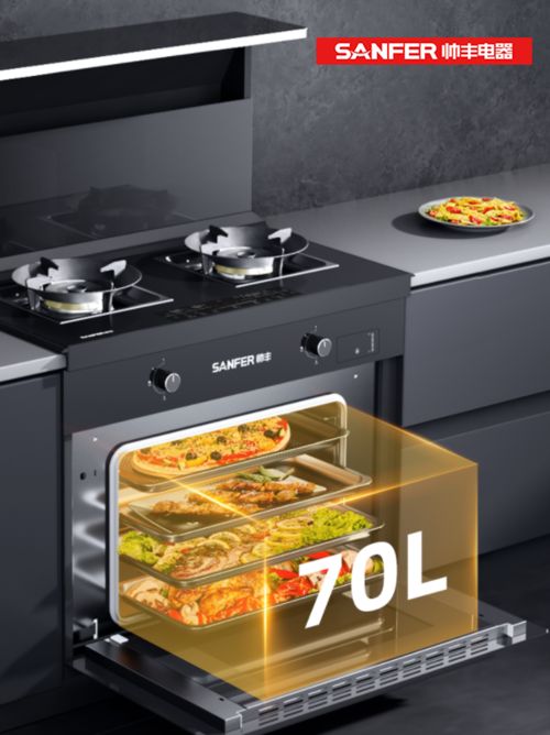 帥豐電器T1-7B蒸烤一體集成灶，讓平凡的生活浪漫