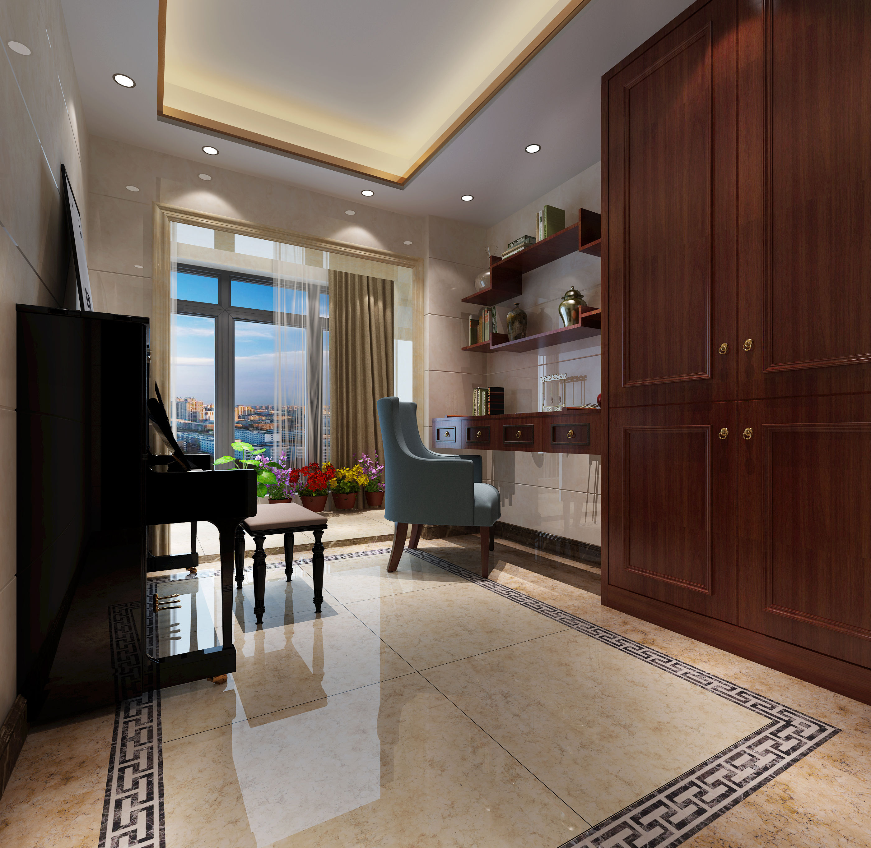 美發(fā)店60平方裝修圖片_50平方發(fā)廊裝修效果圖_廈門裝修一平方要多少