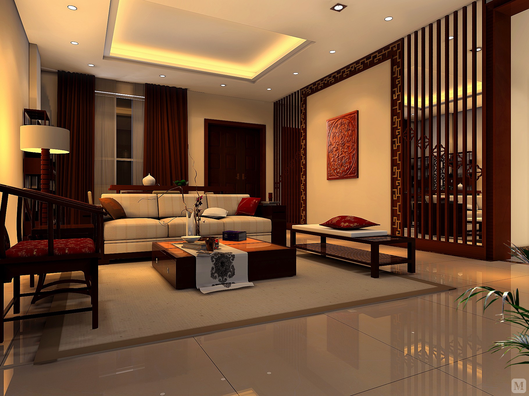 廈門新中式風格裝修_廈門新中式家具_廈門中式樓盤