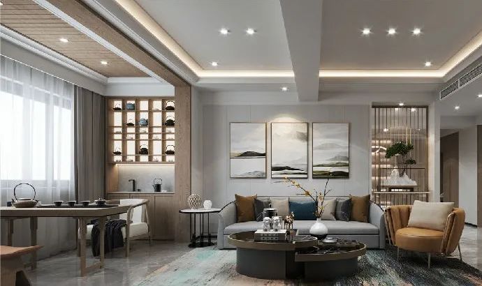 廈門新中式風格裝修_廈門中式樓盤_廈門新中式家具