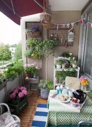 家庭裝修，陽臺這么改造，美觀又實用，太聰明了