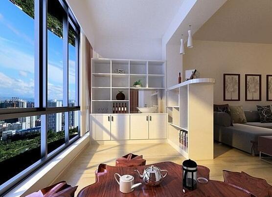 家庭裝修，陽臺這么改造，美觀又實用，太聰明了