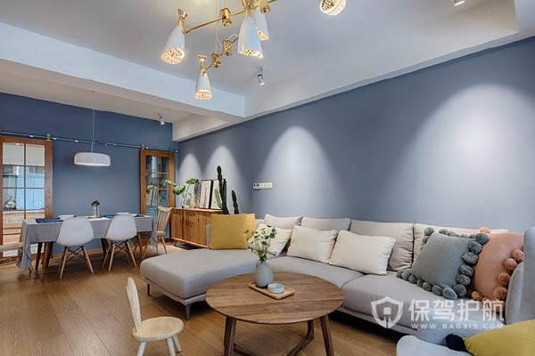 120平裝修效果圖-保駕護(hù)航裝修網(wǎng)