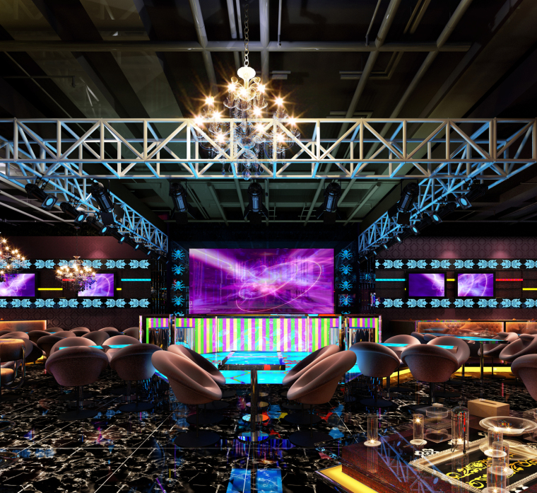 [許昌]設(shè)計(jì)感超強(qiáng)的酒吧設(shè)計(jì)效果圖（含3D模型，材質(zhì)，光域網(wǎng)）