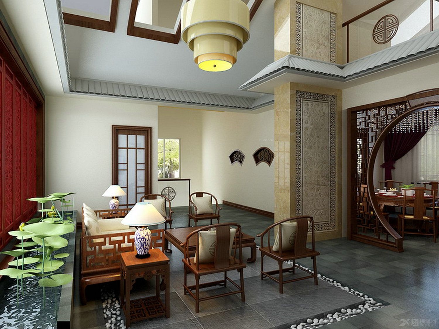 廈門(mén)中式家裝_廈門(mén)新中式裝修風(fēng)格_廈門(mén)中式小區(qū)