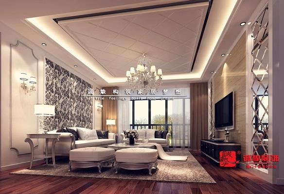 廈門誠(chéng)摯裝飾凱越新城121平簡(jiǎn)約風(fēng)格裝修案例