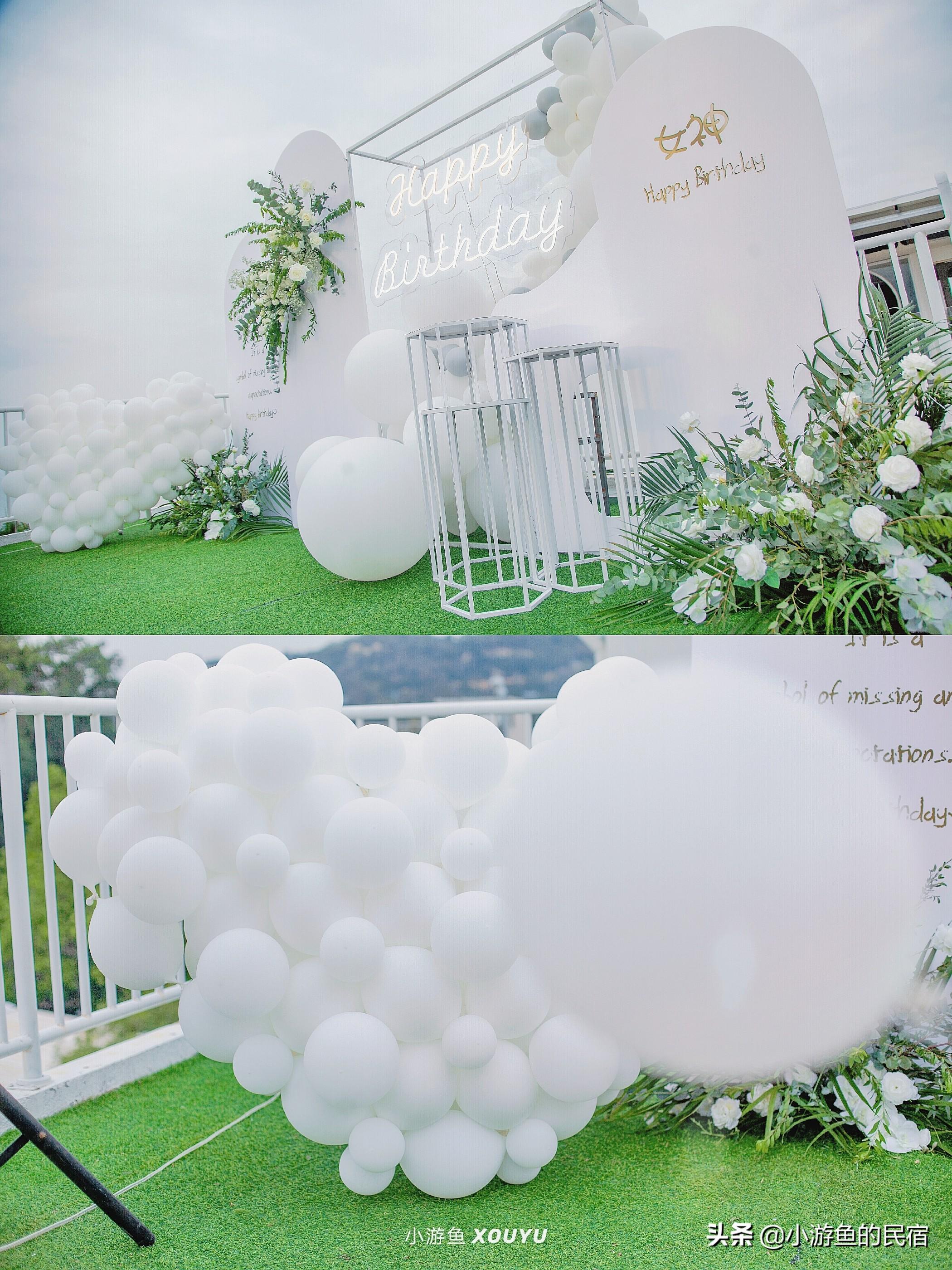 廈門生日場景布置_廈門過生日的觀景餐廳_廈門布置生日場景的地方