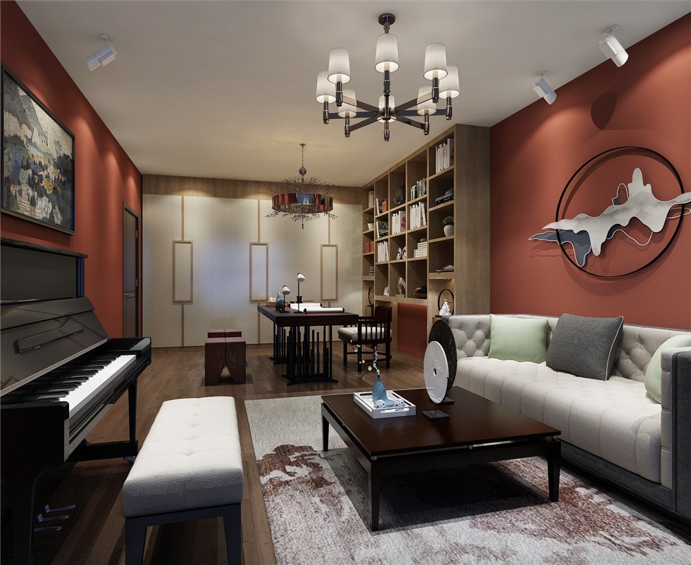 我家裝修的360平米中式風(fēng)格，半包花了22萬元，值不值？-正榮學(xué)府壹號(hào)裝修