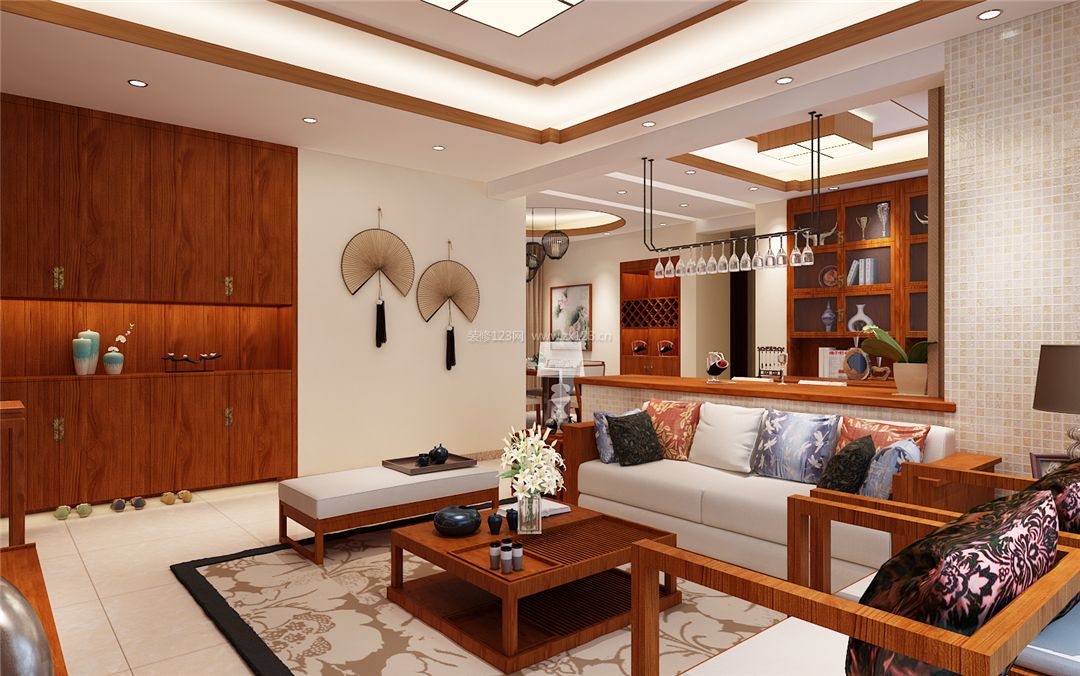 廈門(mén)新中式家具_(dá)廈門(mén)裝修效果圖_廈門(mén)有家裝飾新中式裝修報(bào)價(jià)