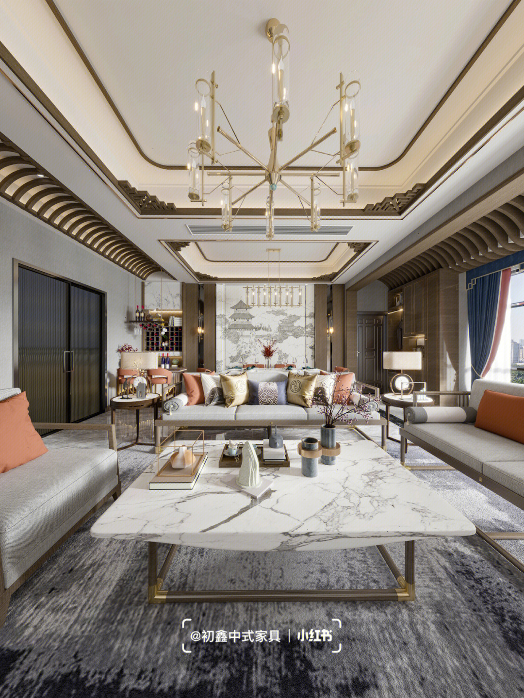 廈門新中式裝修風格_廈門中式別墅_廈門中式小區(qū)