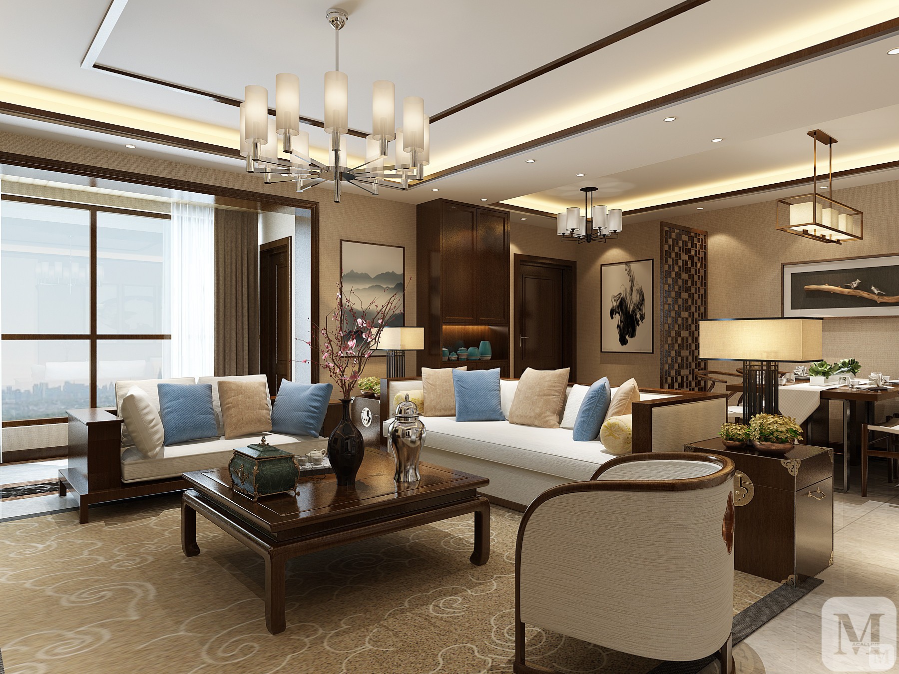 廈門裝修風格_廈門中式裝修_廈門中式樓盤