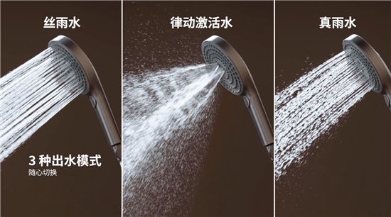 ANNWA 安華零冷水按摩花灑P8 Pro Max，一鍵清空“班味”束縛